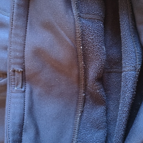 Athleta Navy Street To Summit Fleece Lined Leggings- M - Picture 9 of 9